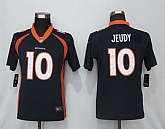 Women Nike Denver Broncos 10 Jeudy Nike Blue Alternate Vapor Untouchable Limited Jersey,baseball caps,new era cap wholesale,wholesale hats